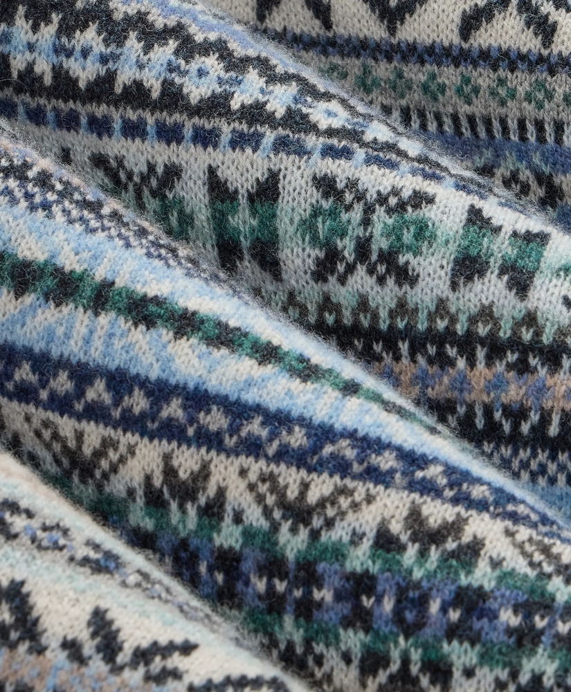 Lambswool Fair Isle Sweater, image 6