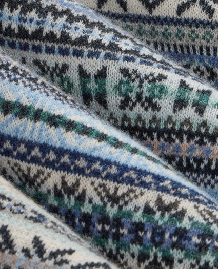 Lambswool Fair Isle Sweater, image 6