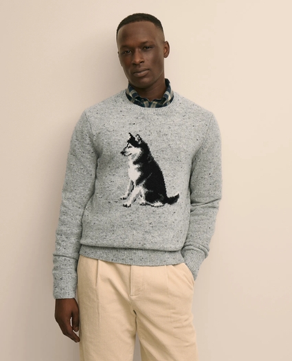 Merino Wool Husky Sweater, image 1