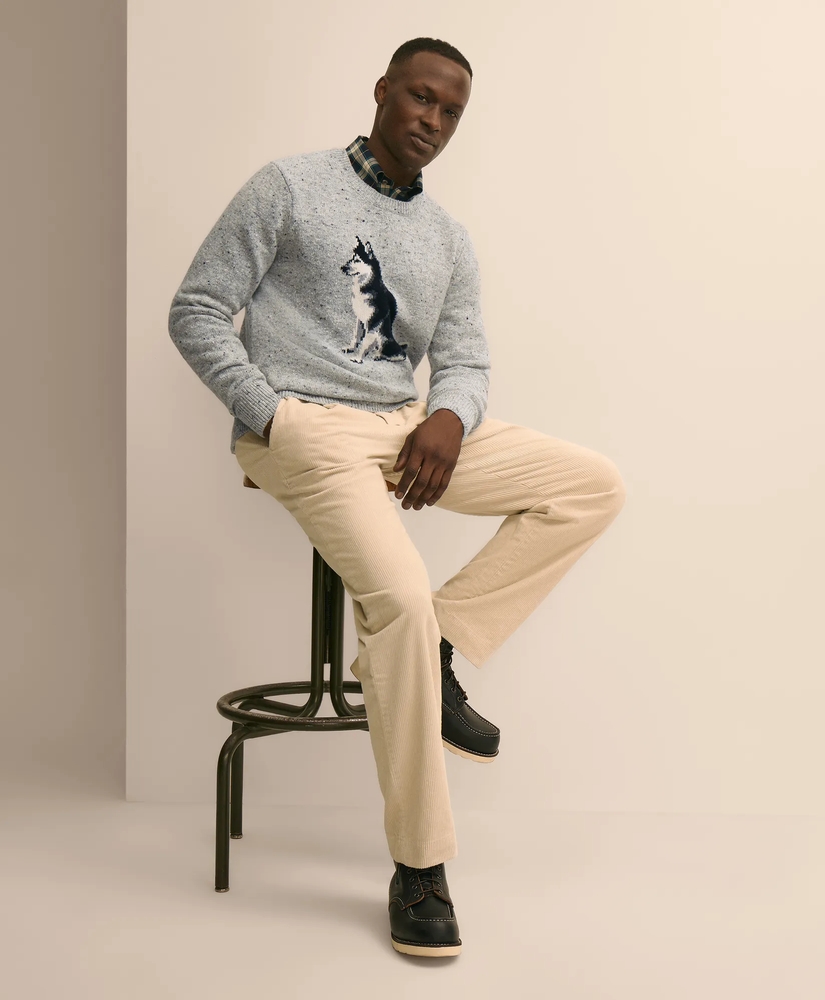 Merino Wool Husky Sweater, image 3