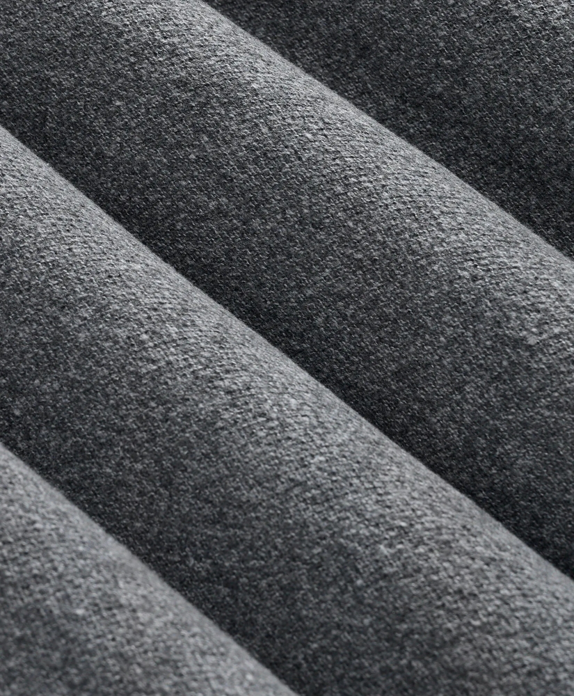 Silk Shetland-Texture Johnny Collar Sweater, image 3