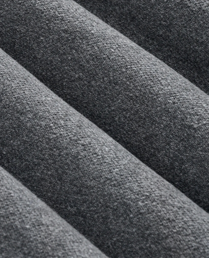 Silk Shetland-Texture Johnny Collar Sweater, image 3