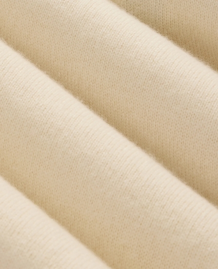Cashmere Button Mock-Neck Elbow Patch Sweater, image 8