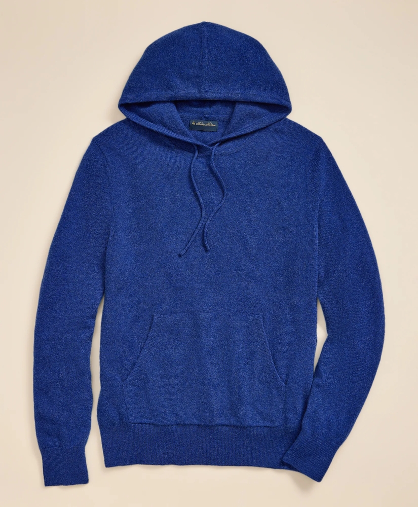 3-Ply Cashmere Hoodie Sweater, image 2