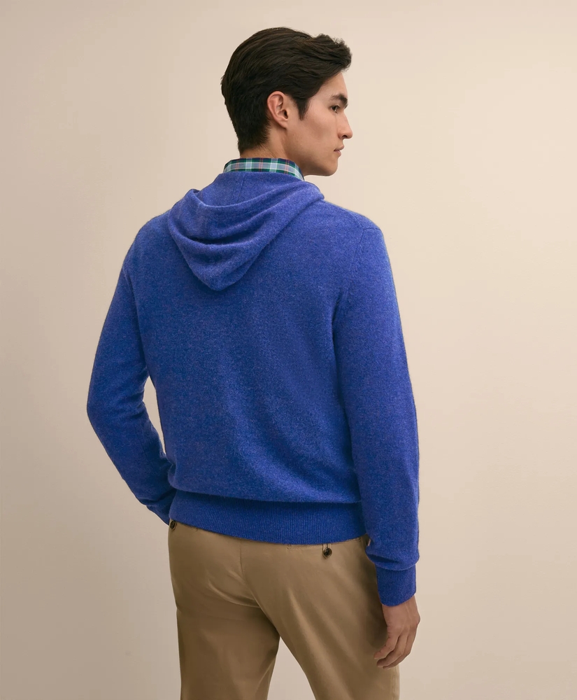 3-Ply Cashmere Hoodie Sweater, image 4