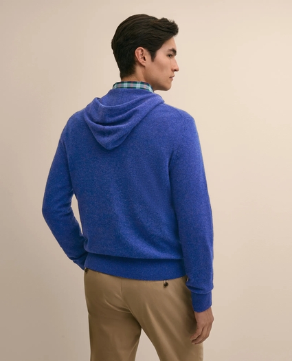 3-Ply Cashmere Hoodie Sweater, image 4