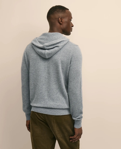 3-Ply Cashmere Hoodie Sweater, image 4