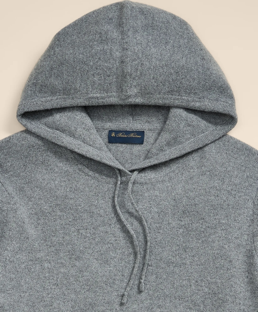 3-Ply Cashmere Hoodie Sweater, image 5