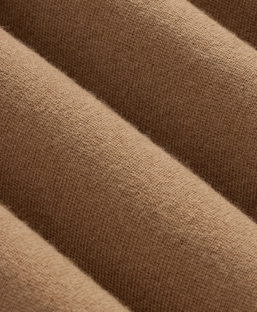 Camel Hair Elbow Patch Blazer Cardigan, image 7