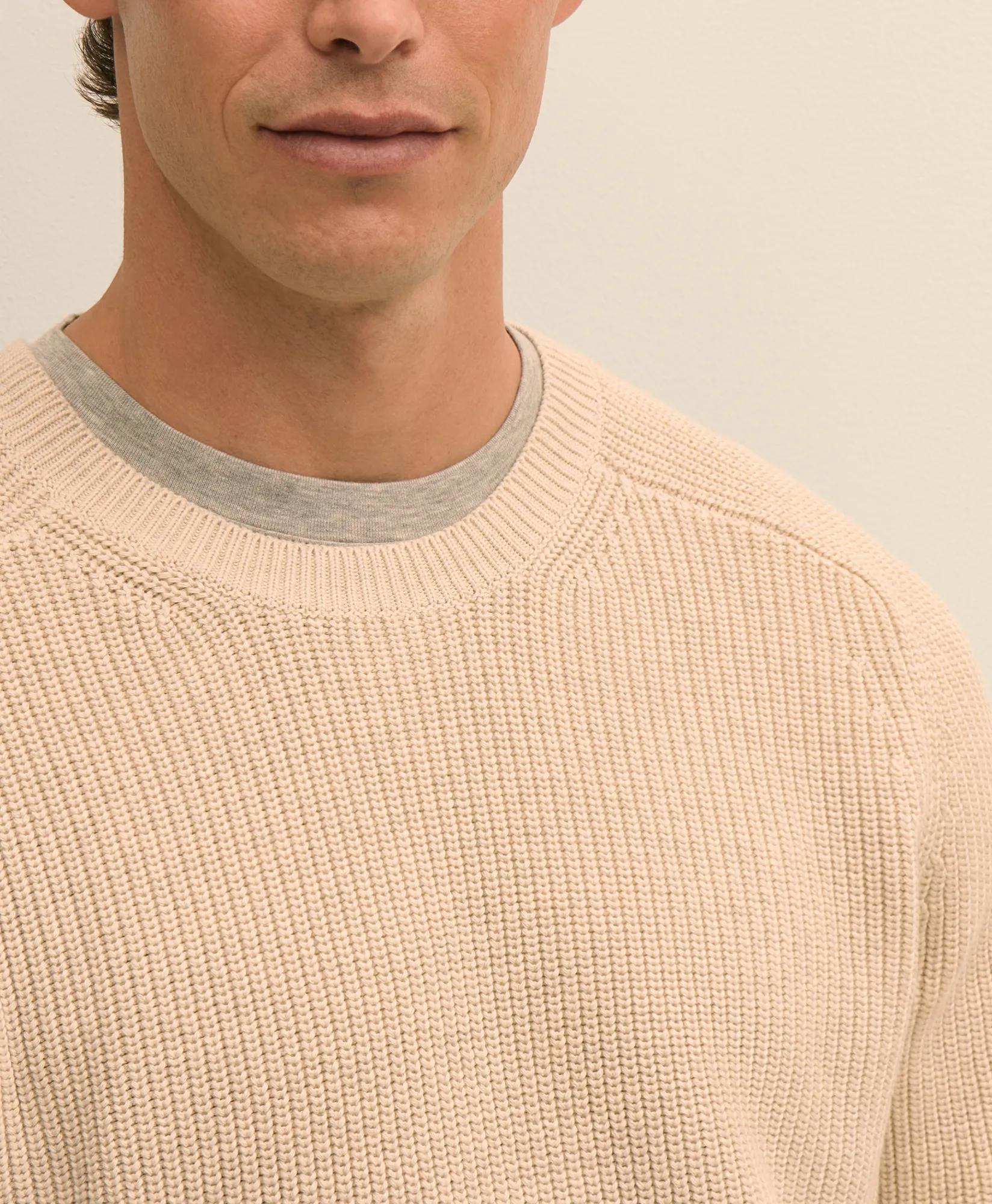 Supima&reg; Cotton English Rib Sweater, image 2