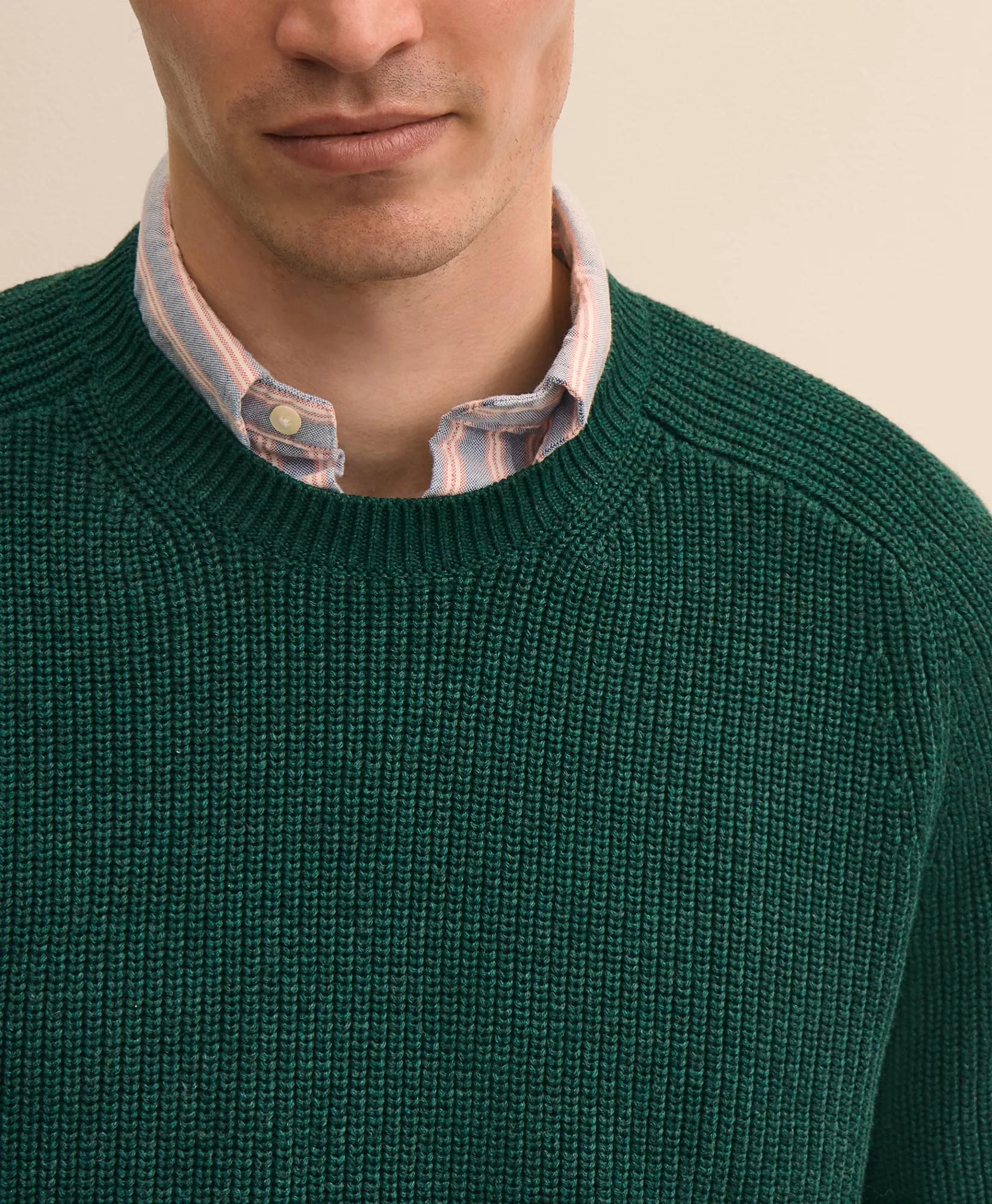 Supima&reg; Cotton English Rib Sweater, image 2