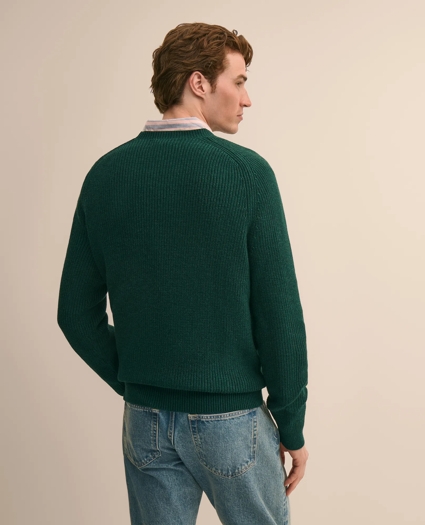 Supima&reg; Cotton English Rib Sweater, image 3