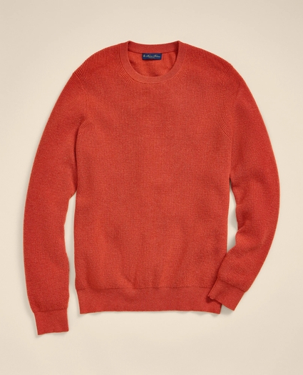 Cashmere Waffle-Knit Sweater, image 2