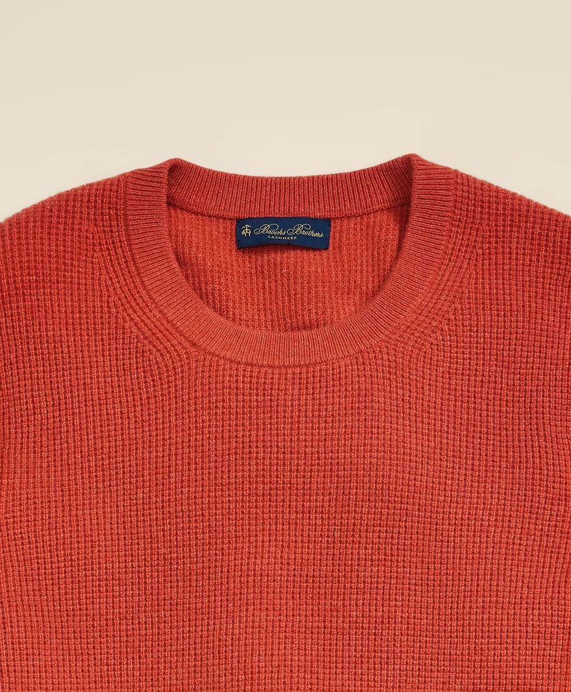 Cashmere Waffle-Knit Sweater, image 5