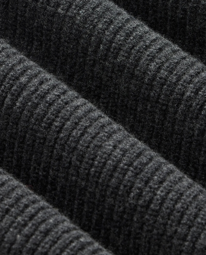 Lambswool English-Rib Military Sweater, image 8