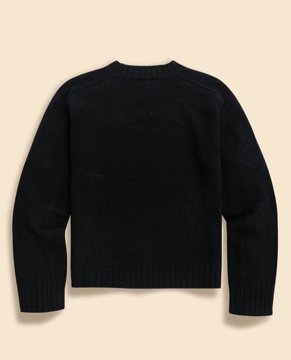 Brooks Brothers x NEEDLES Lambswool Mock Neck Sweater, image 2