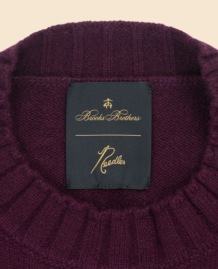 Brooks Brothers x NEEDLES Lambswool Mock Neck Sweater, image 4