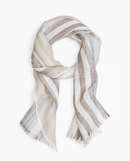 Tonal Stripe Scarf, image 1
