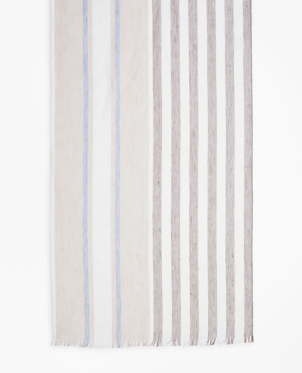 Tonal Stripe Scarf, image 2