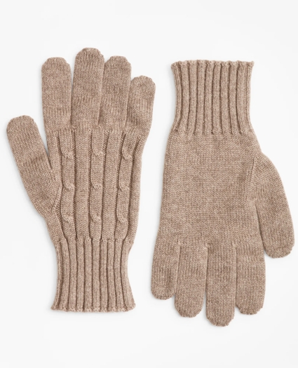 Cashmere Cable Gloves