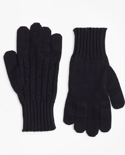 Cashmere Cable Gloves