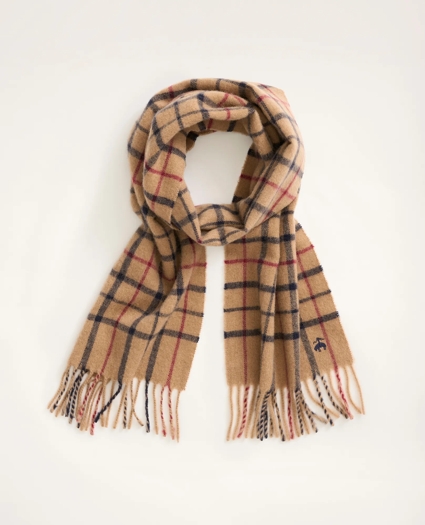 Brooks Brothers Signature Tattersall Scarf, image 1