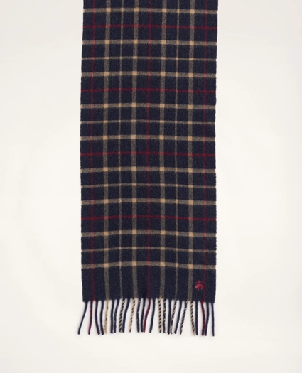 Brooks Brothers Signature Tattersall Scarf, image 2