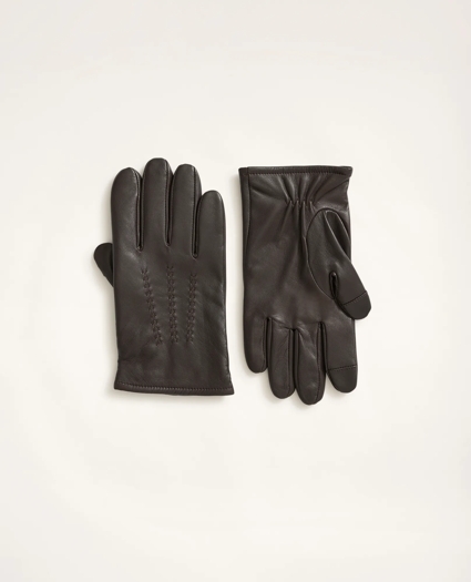 Cashmere Lined Leather Gloves