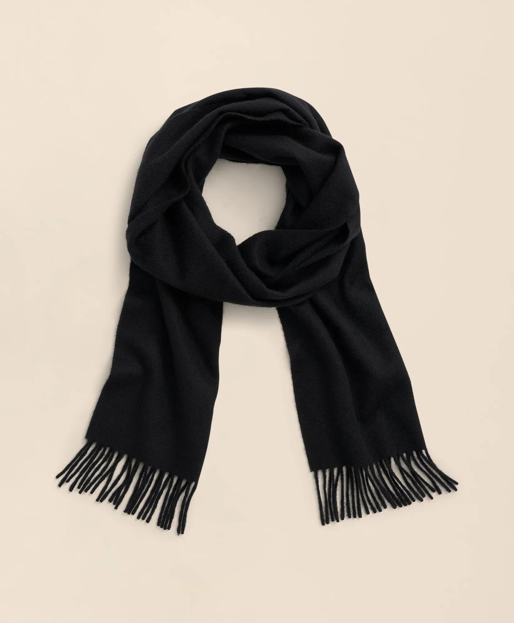 Cashmere Fringed Scarf, image 1