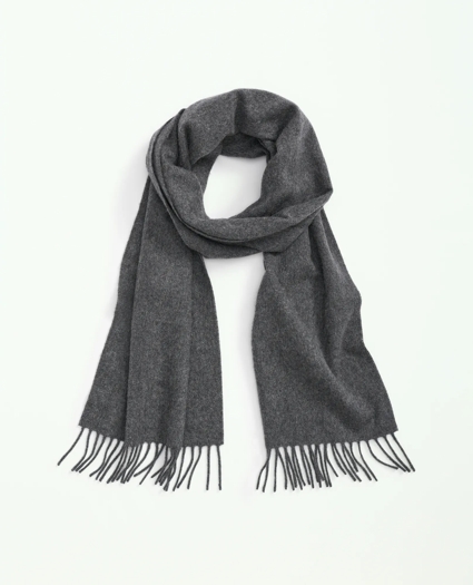 Cashmere Fringed Scarf, image 1