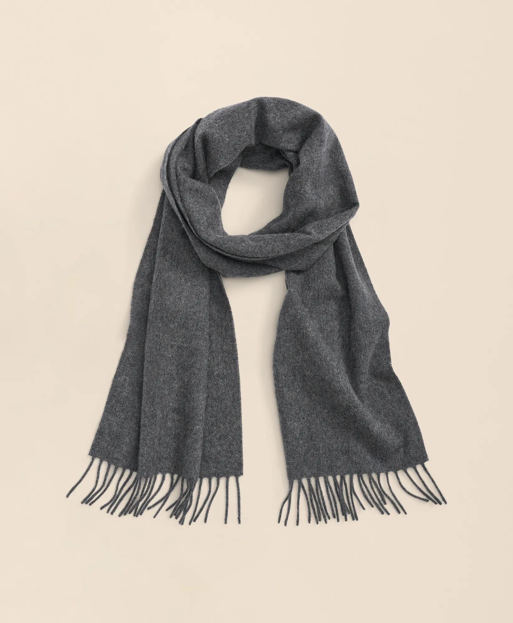 Cashmere Fringed Scarf, image 1