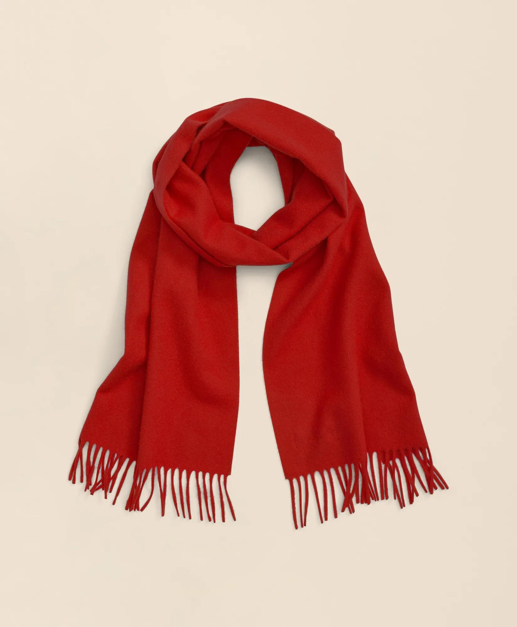 Cashmere Fringed Scarf, image 1