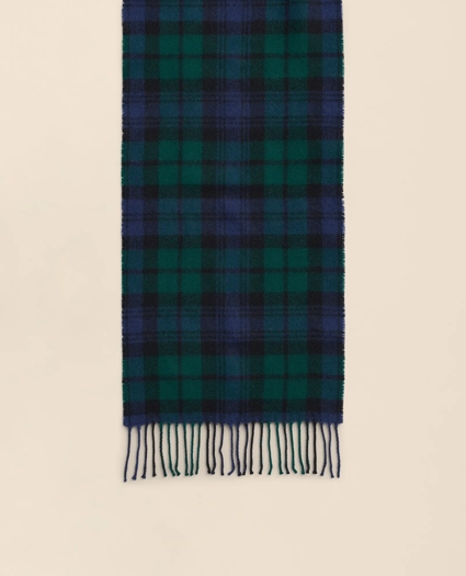 Lambswool Black Watch Tartan Scarf, image 2
