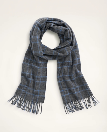 Lambswool Fringed Scarf, image 1