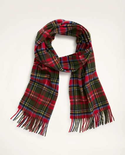 Lambswool Fringed Scarf, image 1