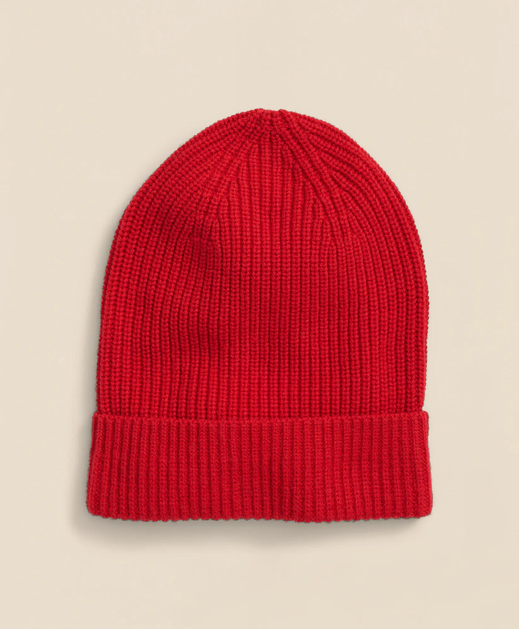 Merino Wool Cashmere Beanie, image 1