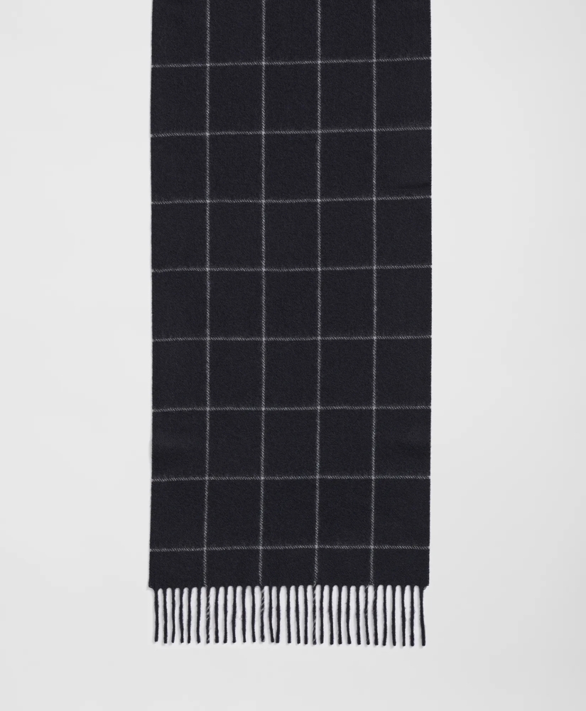 ★COVERNAT★ Authentic Fringe Cashmere Muffler Black ?preset=lg