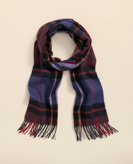 Cashmere Tartan Scarf, image 1
