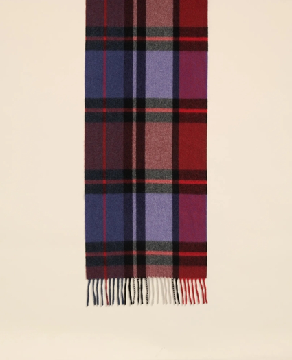 Cashmere Tartan Scarf, image 2