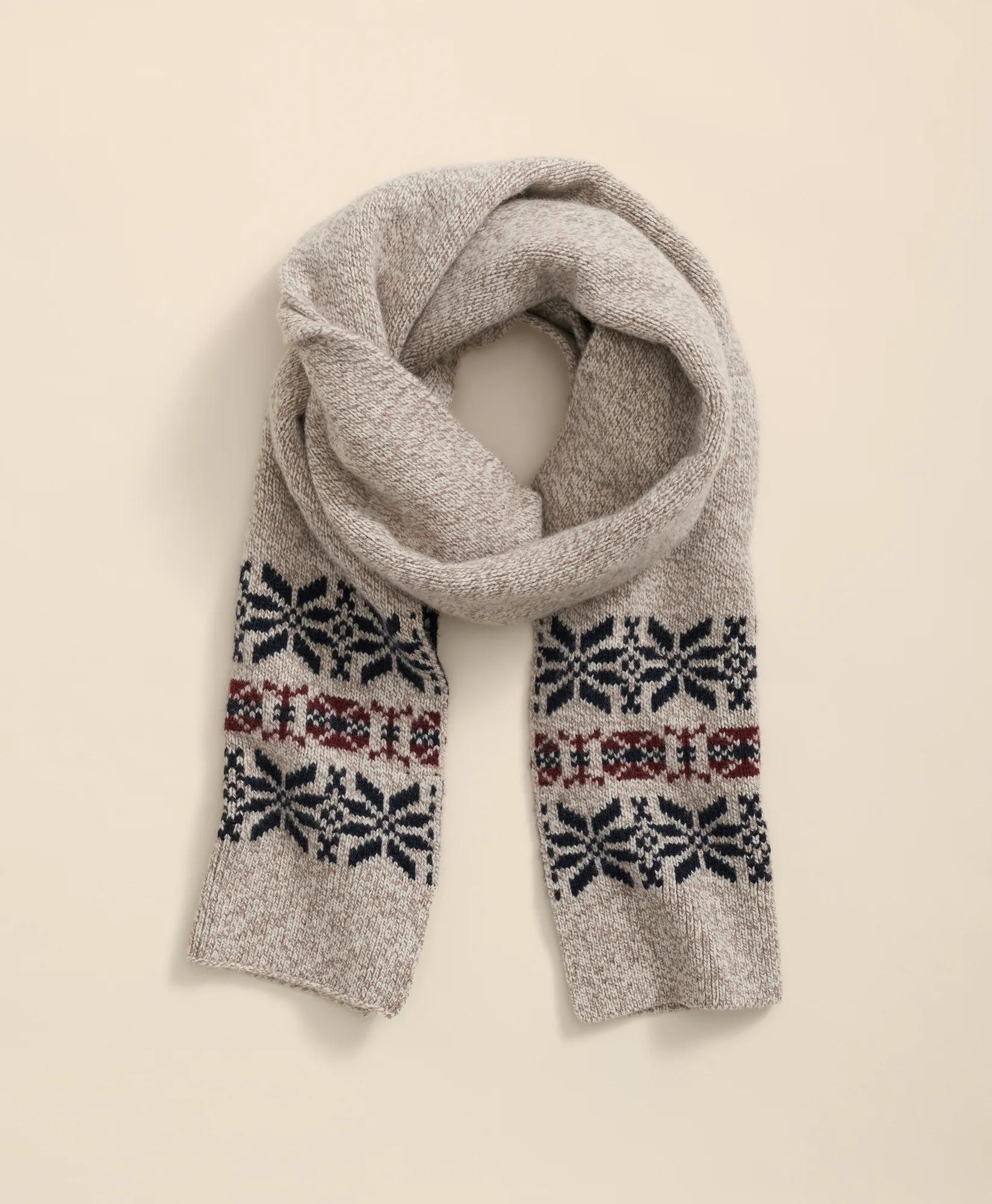 Wool-Cashmere Archive Jacquard Scarf, image 1