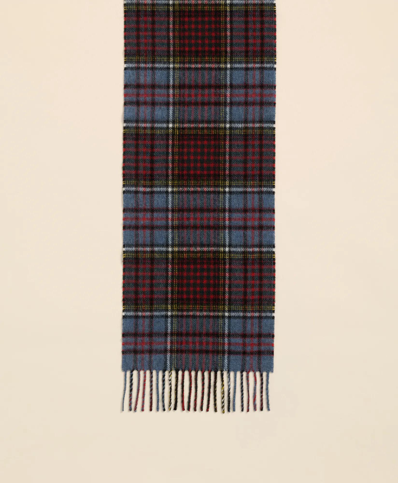 Merino Wool Tartan Scarf, image 2