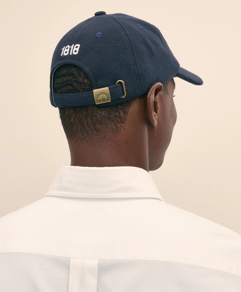 Brooks Brothers X PEANUTS Cotton Graphic Snoopy French Terry Baseball Cap, image 4
