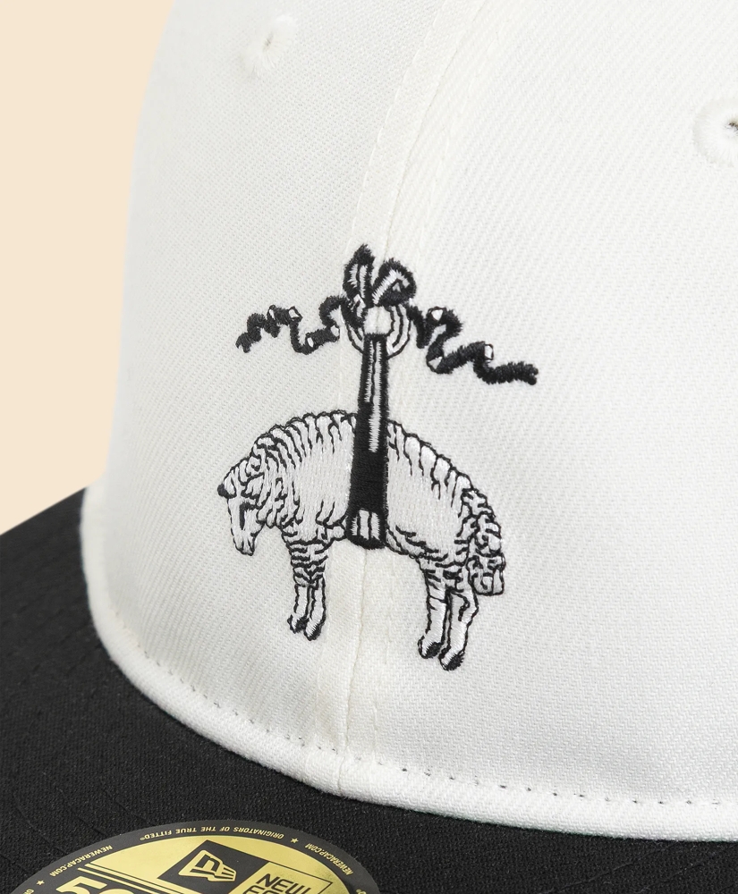 Brooks Brothers X New Era 59FIFTY Baseball Hat, image 4