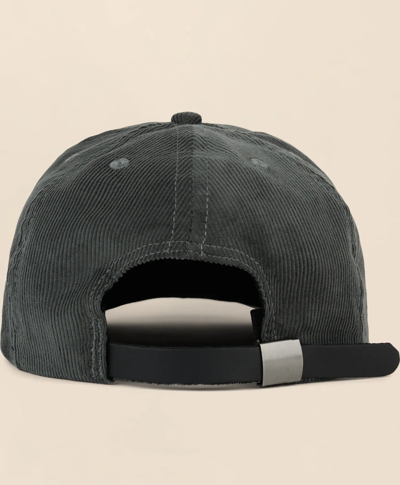 Brooks Brothers x Brain Dead Cotton, Corduroy & Leather Emblem Baseball Hat, image 3