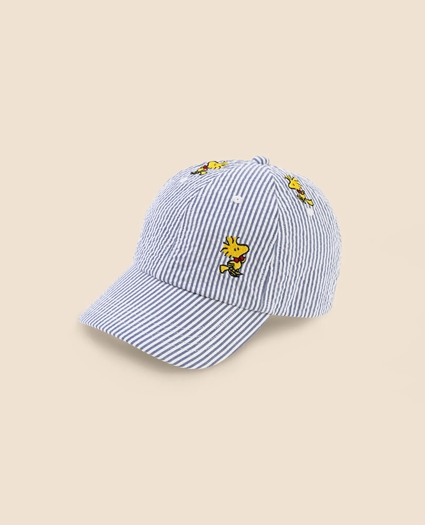 Brooks Brothers x PEANUTS Seersucker Baseball Cap, image 1