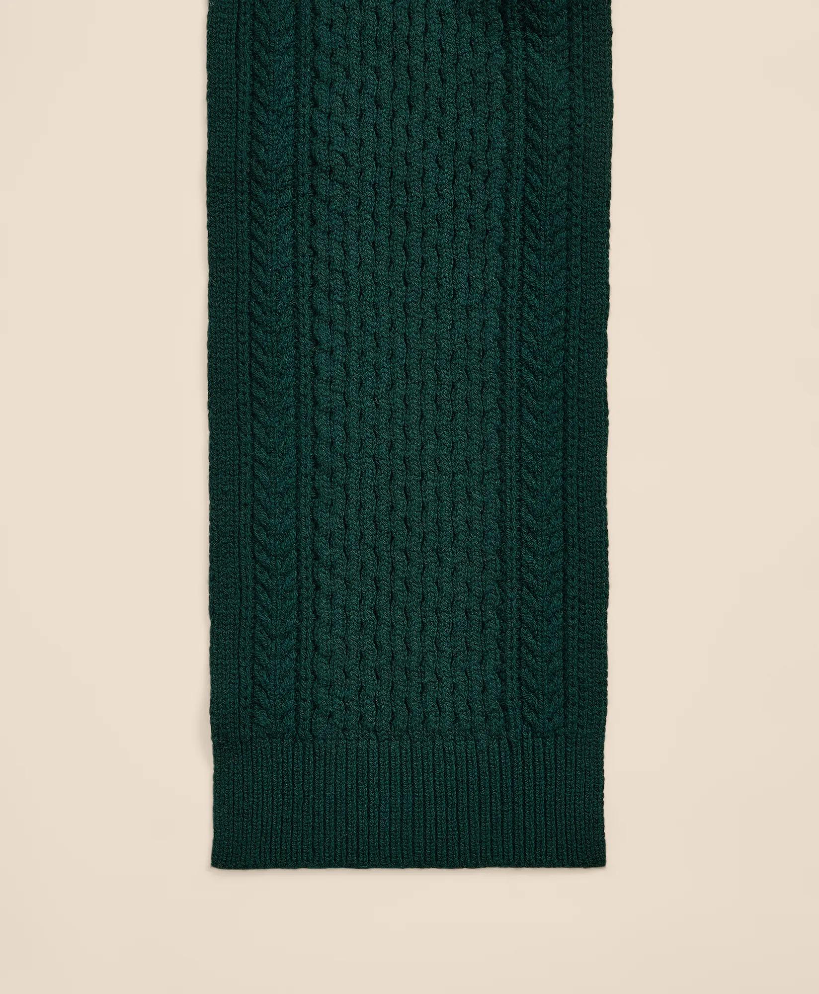 Merino Wool Aran Scarf, image 2