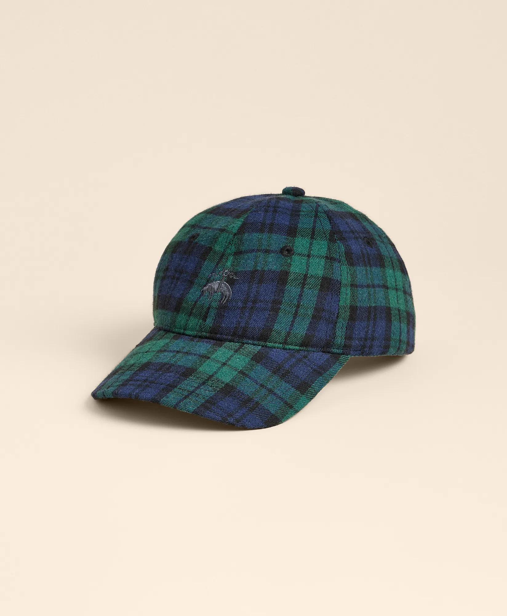 Flannel Tartan Baseball Hat, image 1