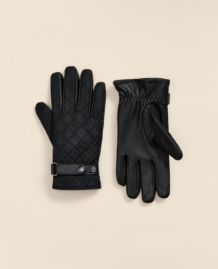 Quilted Oil Cloth Gloves