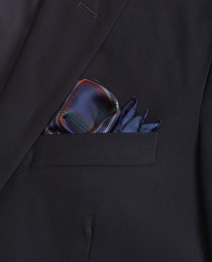 Signature Tartan Pocket Square, image 2