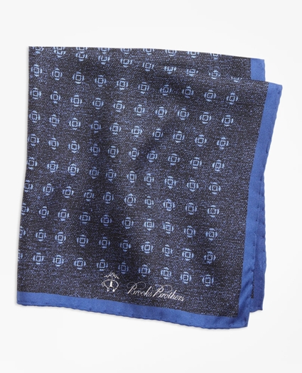 Geo Rose Pocket Square, image 1